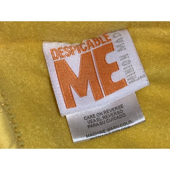 Minion Despicable Me hooded Costume Vest Size 4 - Picture 7 of 9